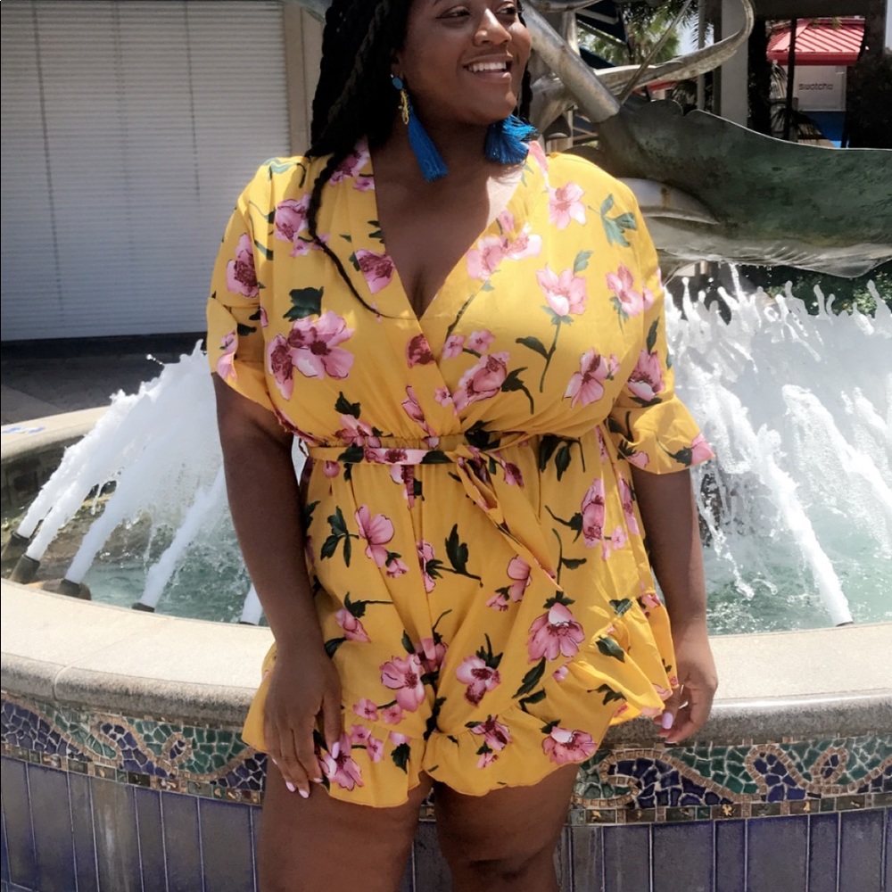 Floral romper